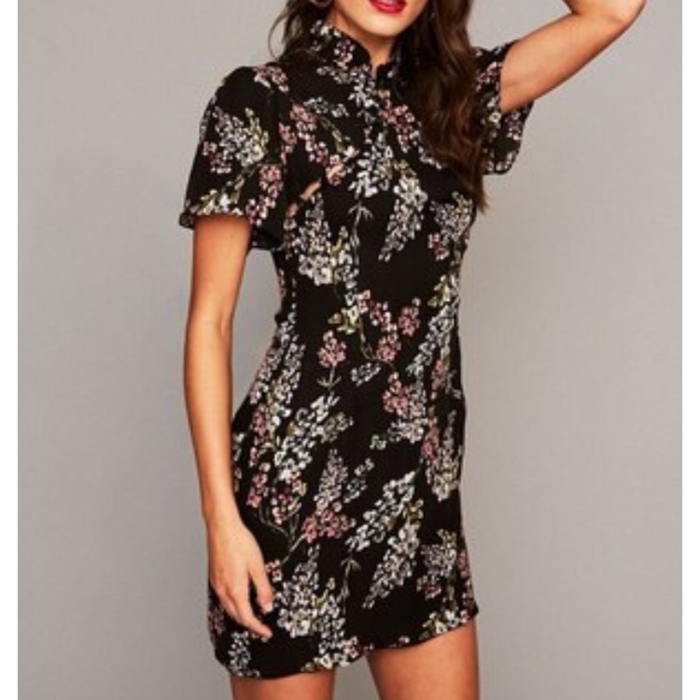 RARE SCF LURE DRESS AUTUMN PRINT SIZE 1